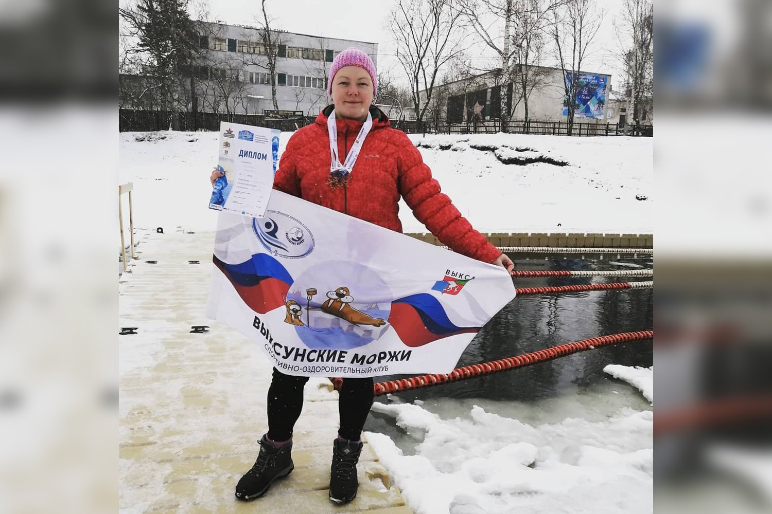 Наталья Костина завоевала четыре золота по зимнему плаванию