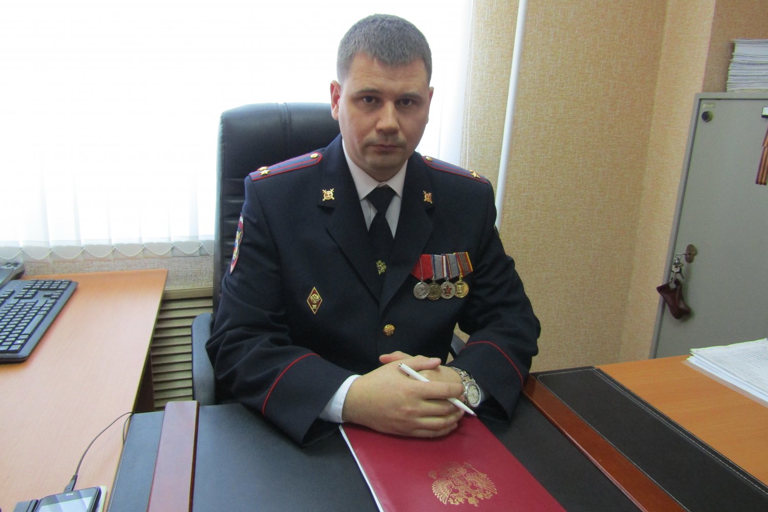 Александр Савельев назначен начальником отдела полиции