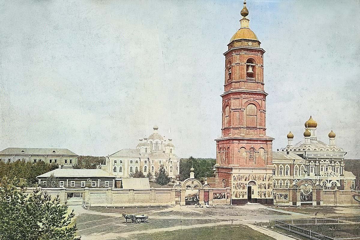 Монастырь в XIX веке