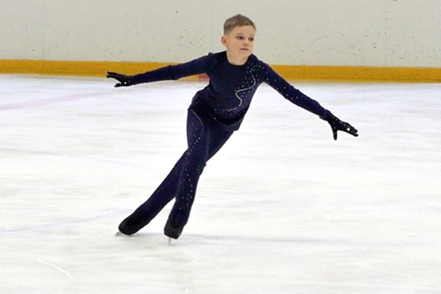 Дмитрий Кукунчиков стал четвёртым на областных соревнованиях по фигурному катанию