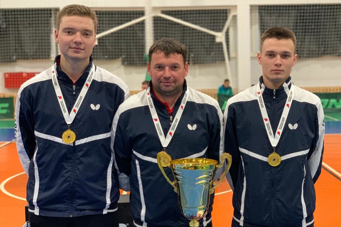 Выксунцы возглавили таблицу чемпионата России по настольному теннису