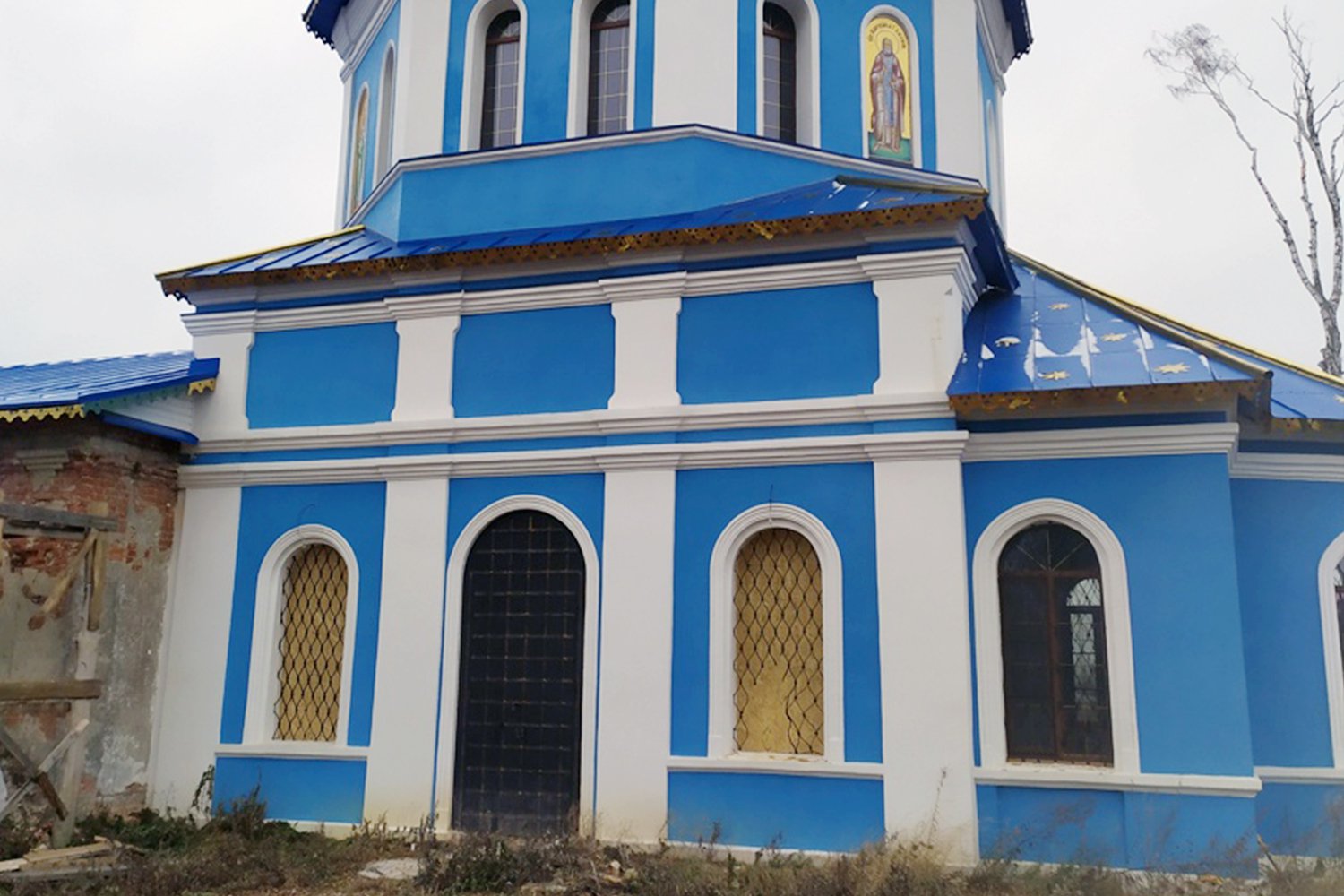 Храм в Решном подготовили к зимней реставрации