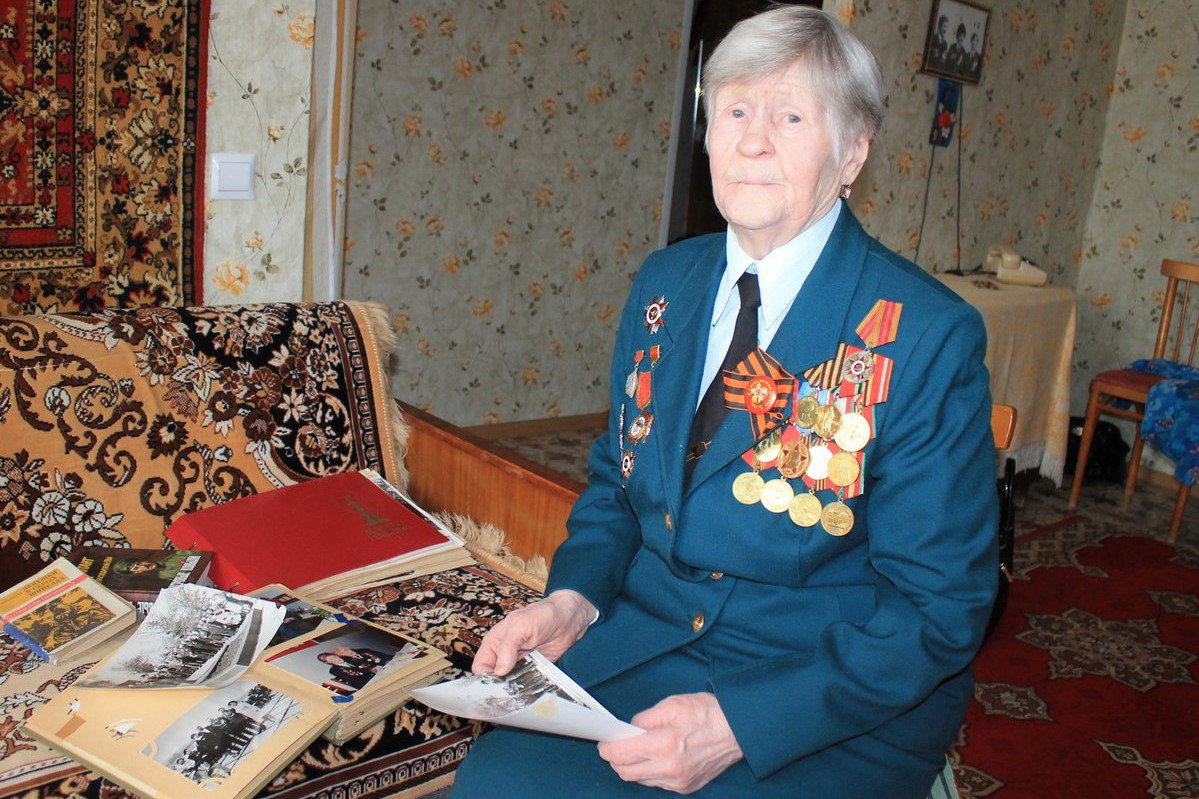 Ветерану ВОВ Вере Матовой исполнилось 100 лет