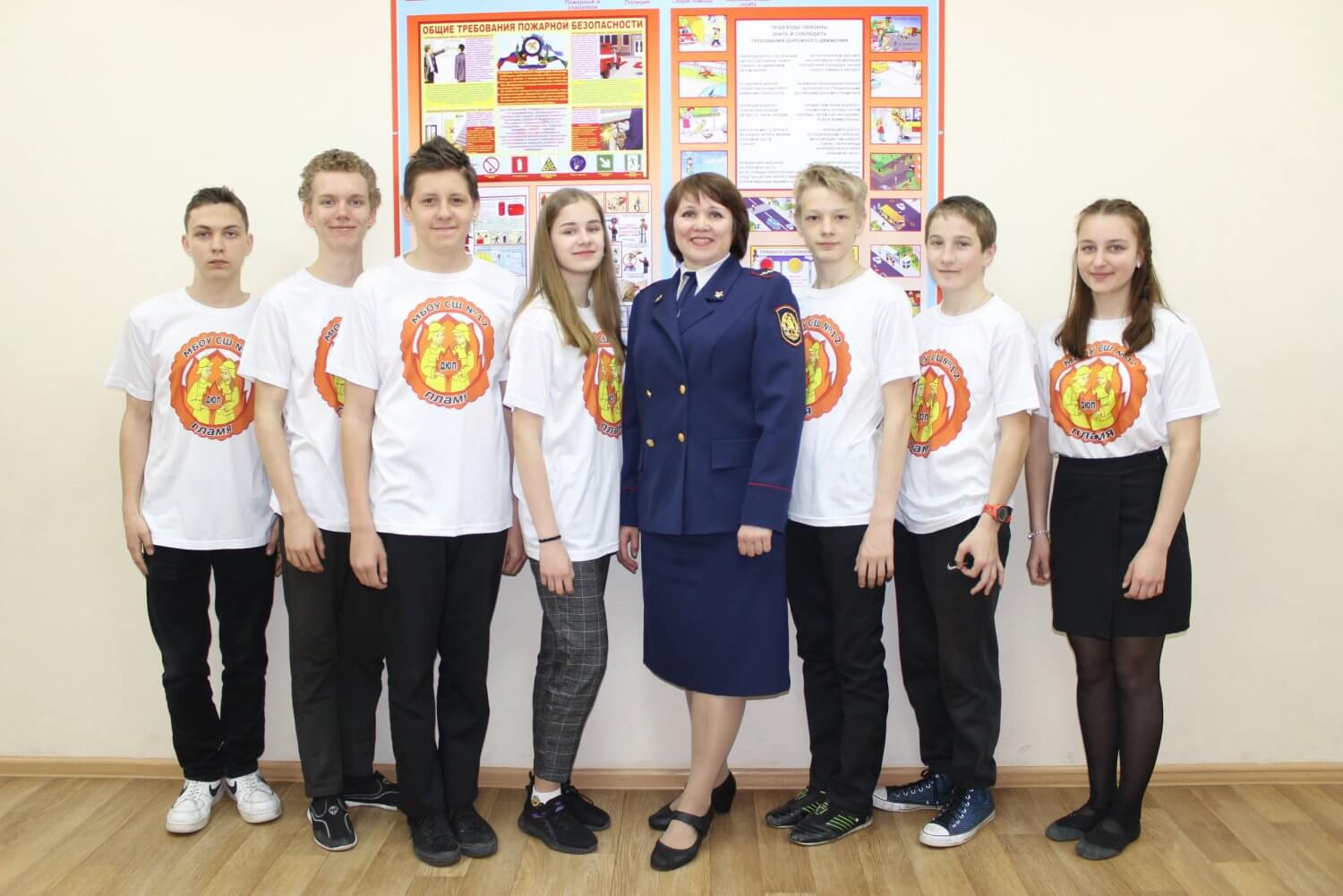 Юные пожарные школы №12 вышли в финал всероссийского конкурса