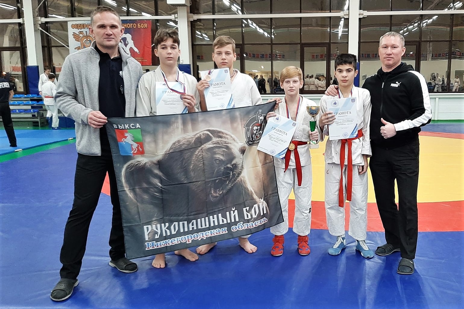 Рукопашник Кирилл Щербаков выиграл всероссийский турнир