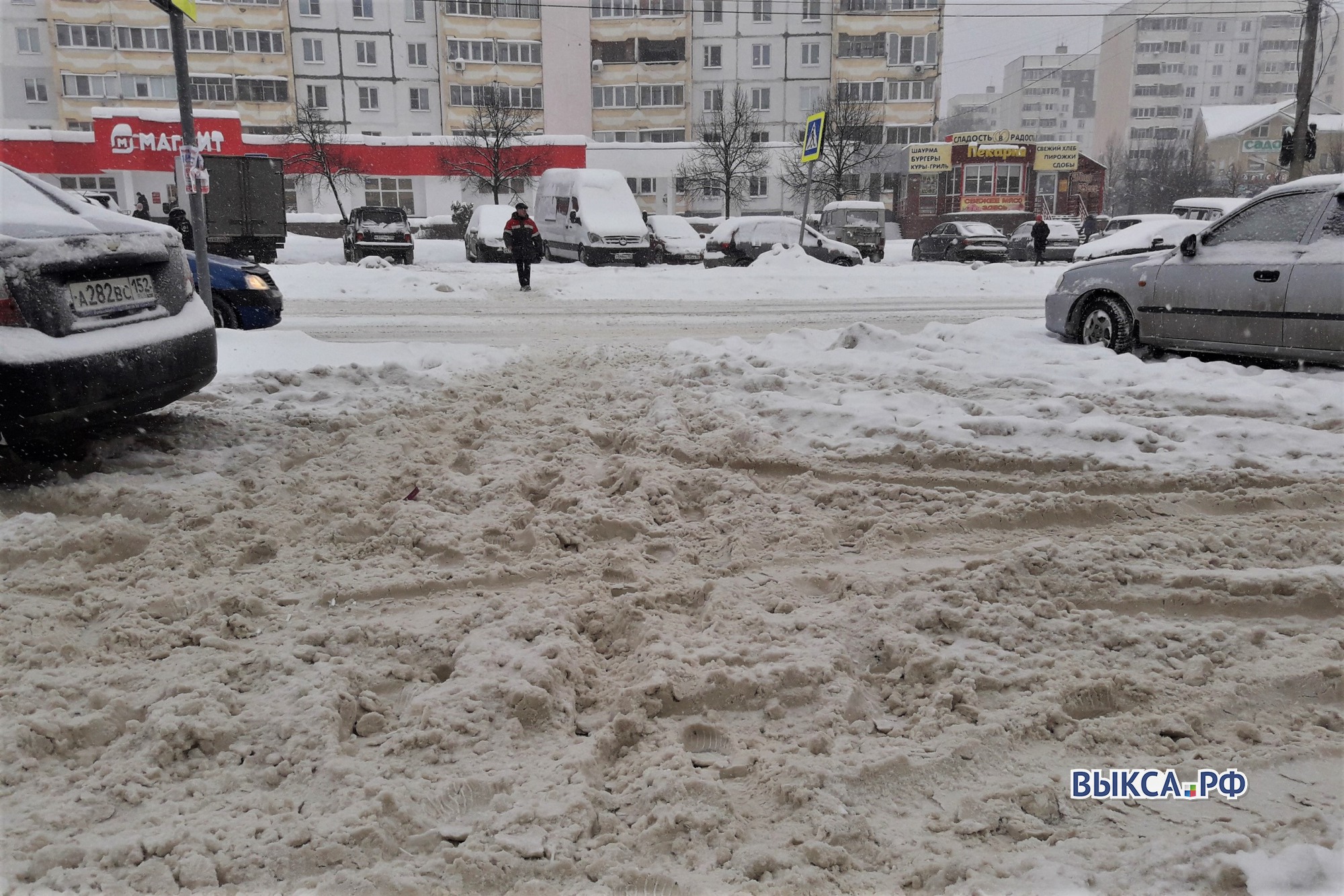 Кто отвечает за уборку снега в Выксе