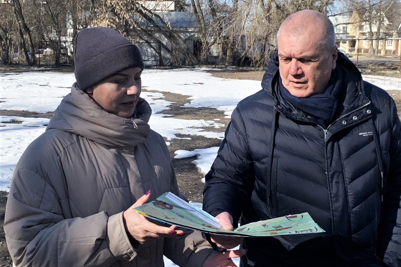 Сквер у Дома творчества предложили благоустроить