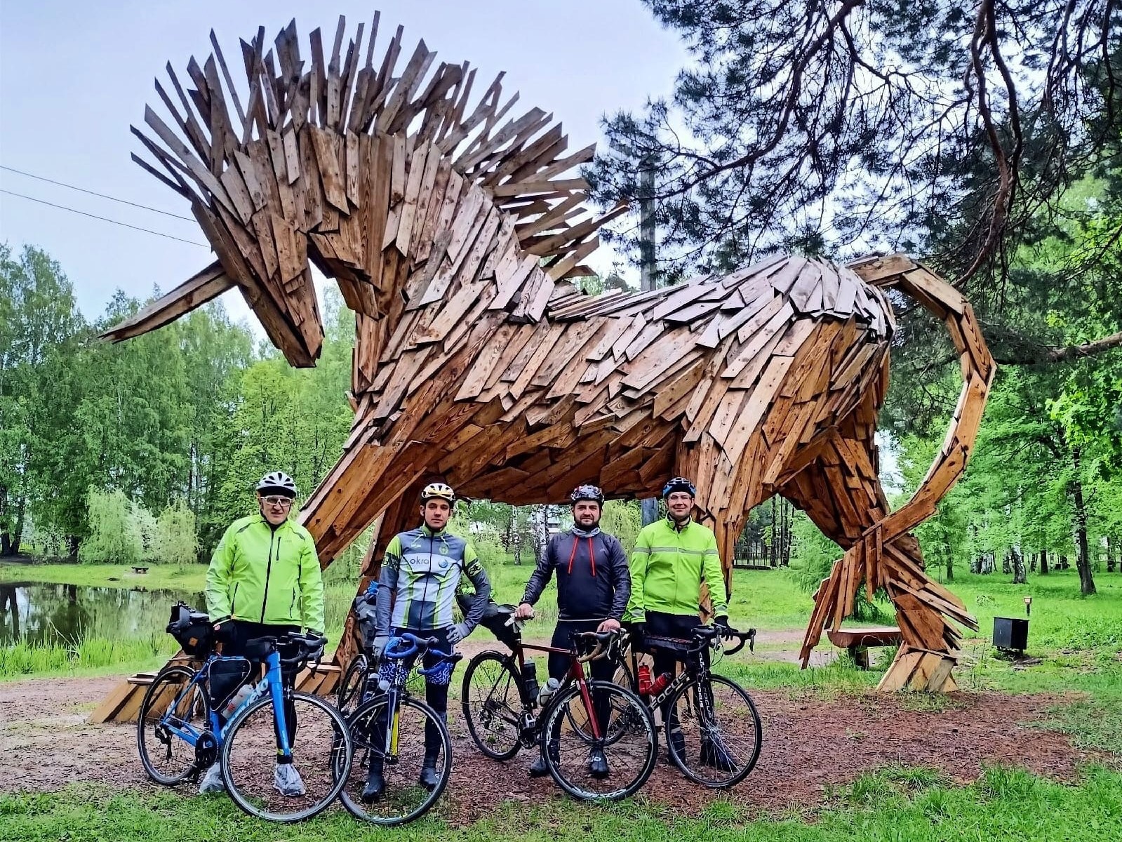 Велокоманда «Единорог педальный» проехала 360 км за сутки