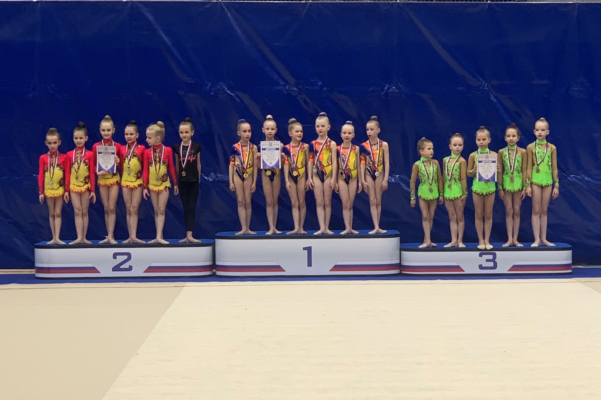 Областные соревнования принесли две бронзы гимнасткам «Спартака»