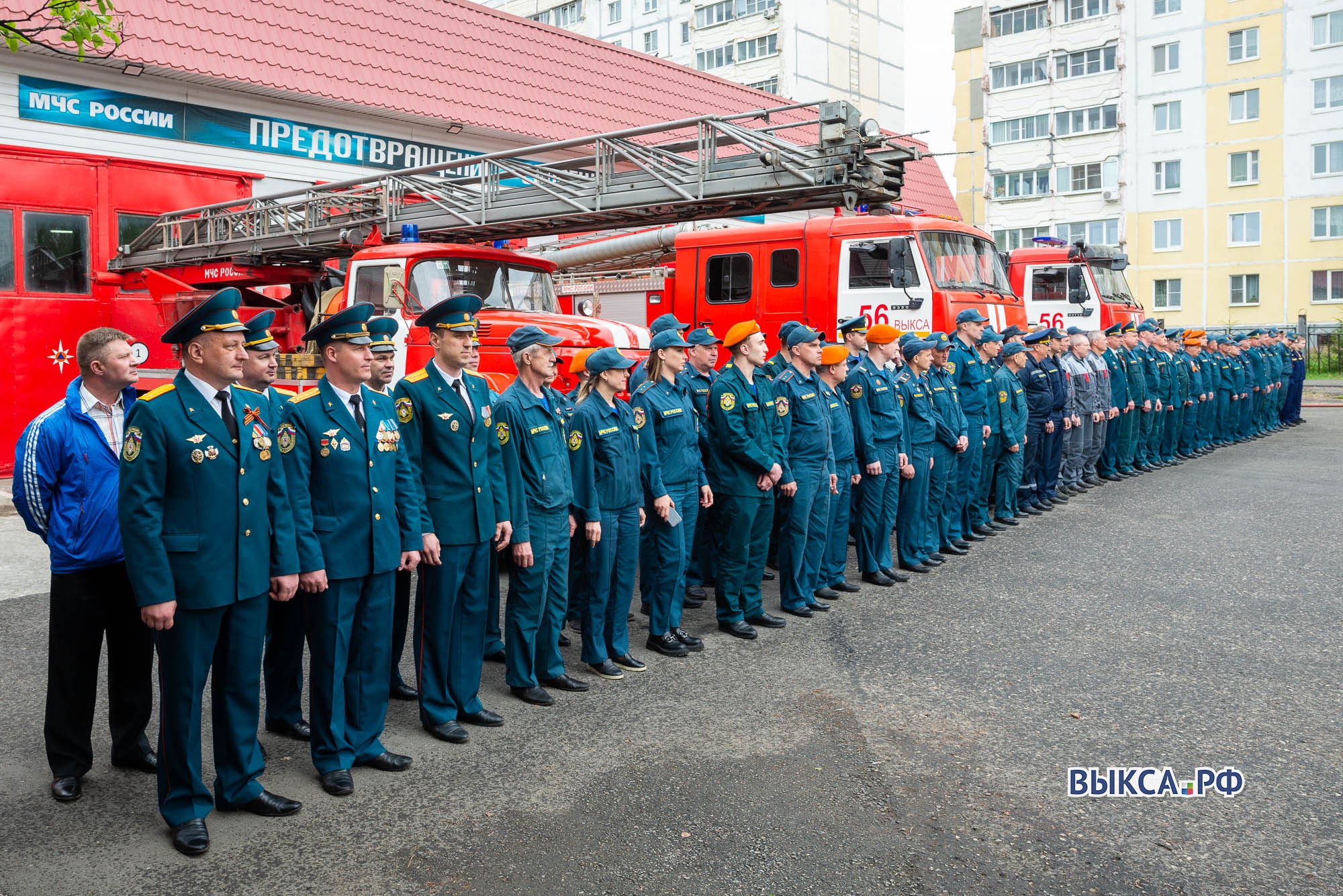 Пожарные отметили профессиональный праздник 📸