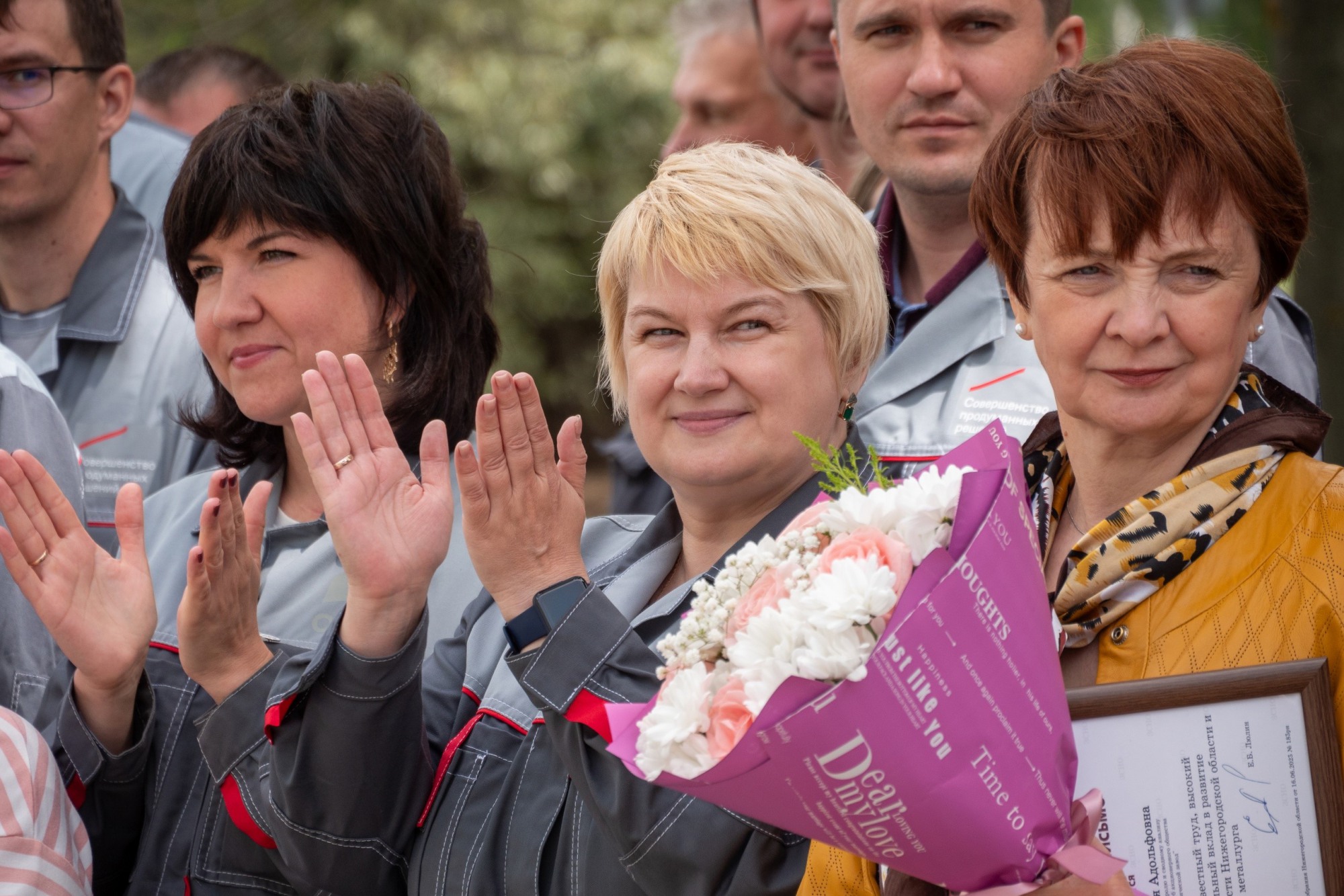 ОМК наградила лучших сотрудников выксунского завода