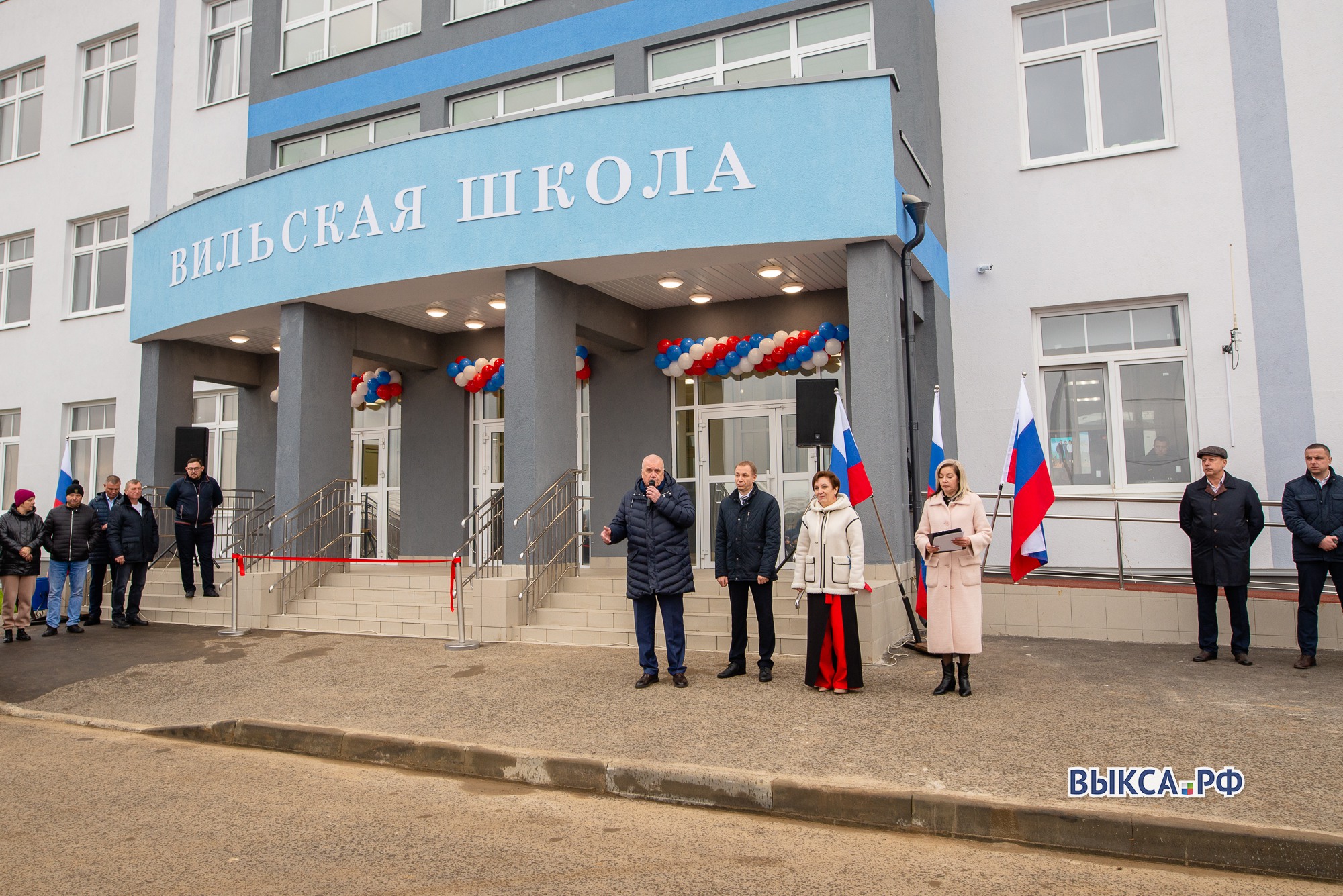 Первый звонок прозвенел в новой Вильской школе 📸