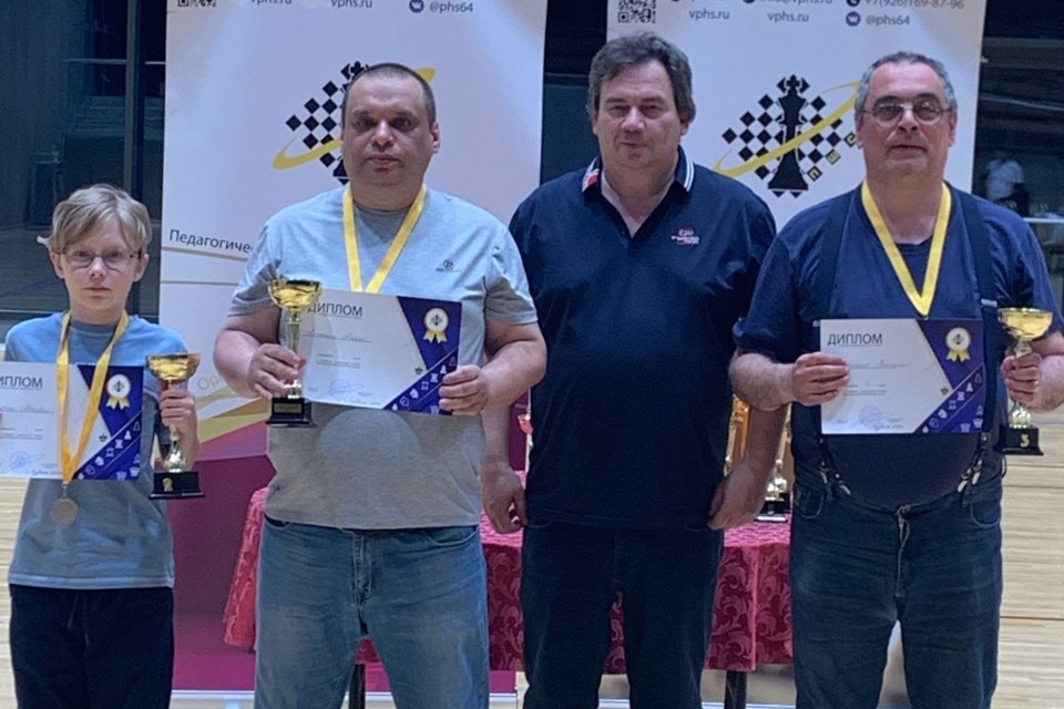 Шахматист Матвей Селедчик взял золото и серебро на «Кубке древних столиц»