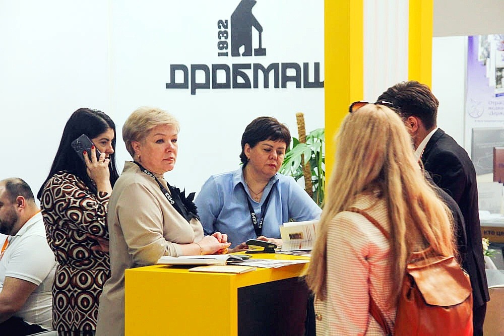«Дробмаш» представил возможности на крупнейшей в стране выставке строительной техники