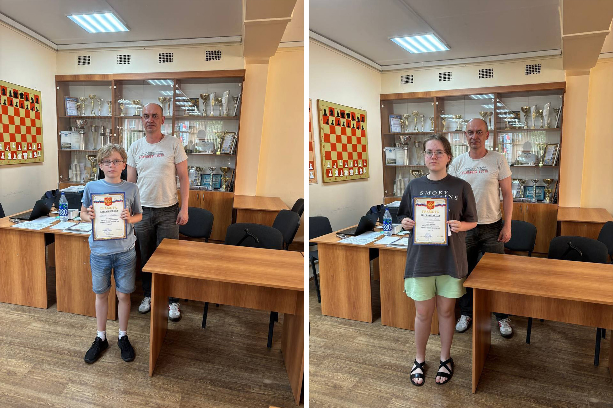 Матвей Селедчик и Алина Курдюмова привезли медали с фестиваля «Шахматные надежды»