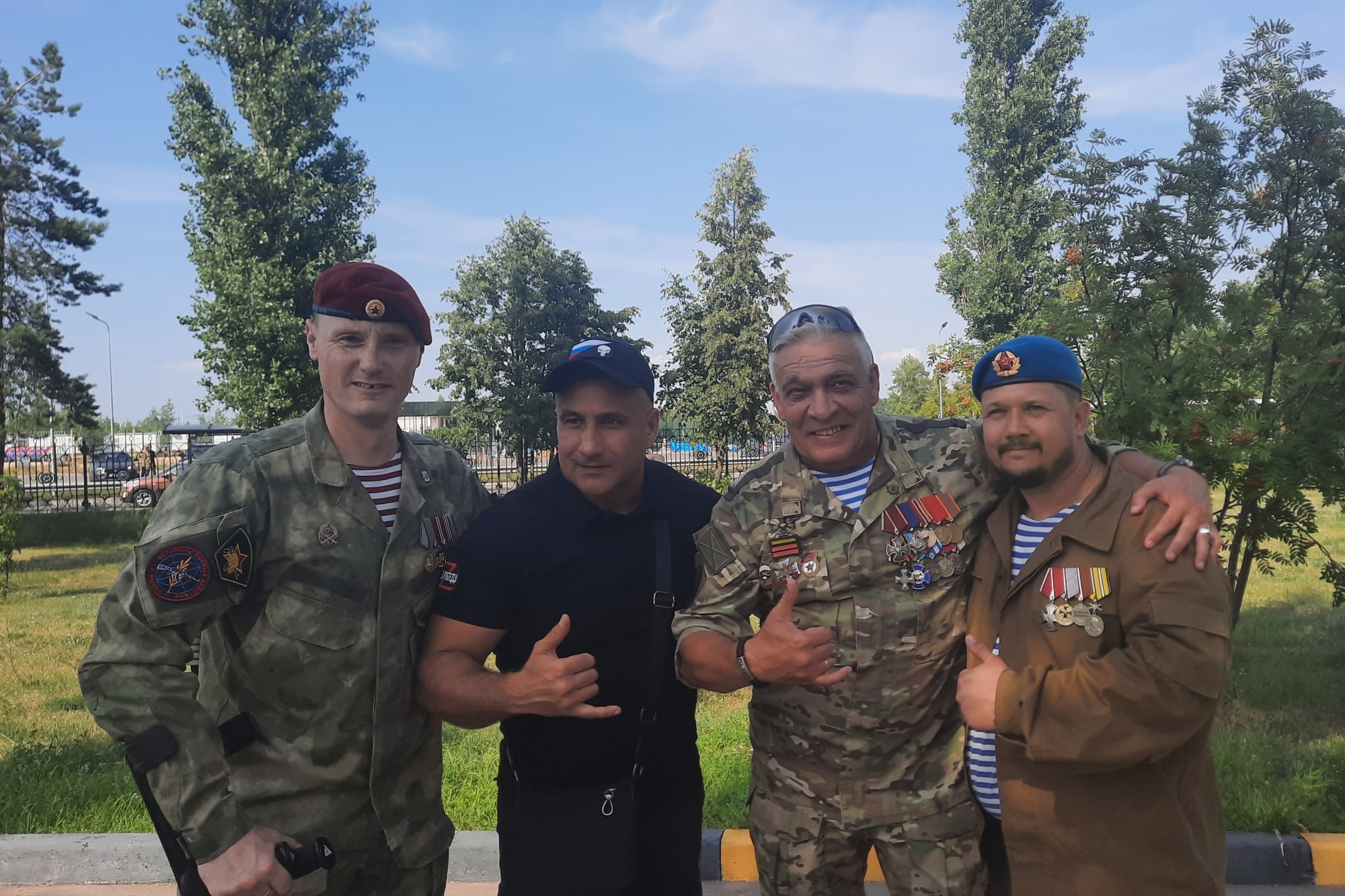 Ветераны боевых действий отметили свой праздник в нижегородском парке Победы