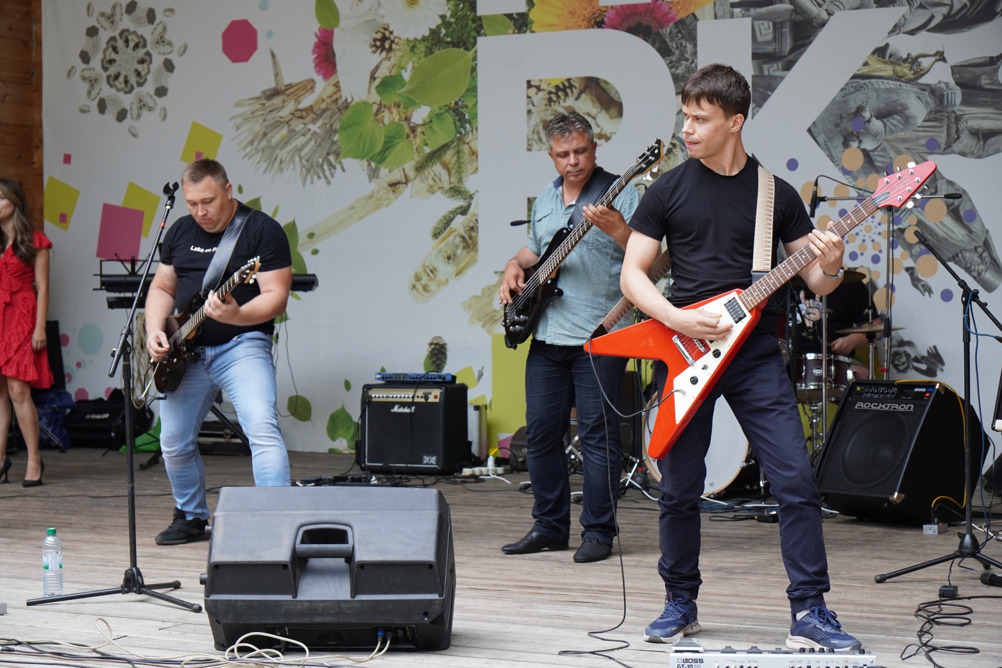 Рок-музыканты выступили на фестивале «Выксунское измерение»