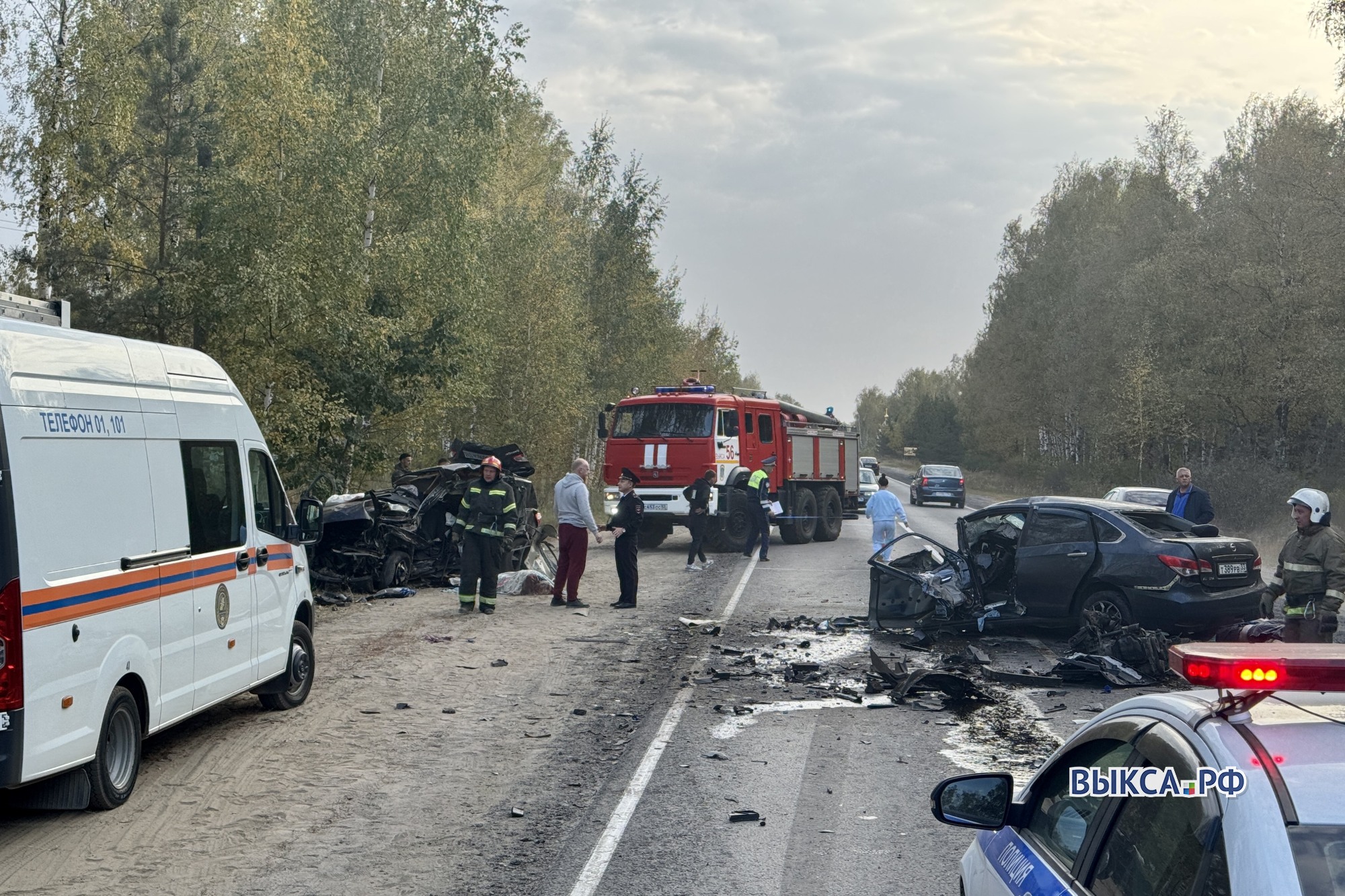 Три человека погибли в ДТП за Туртапкой