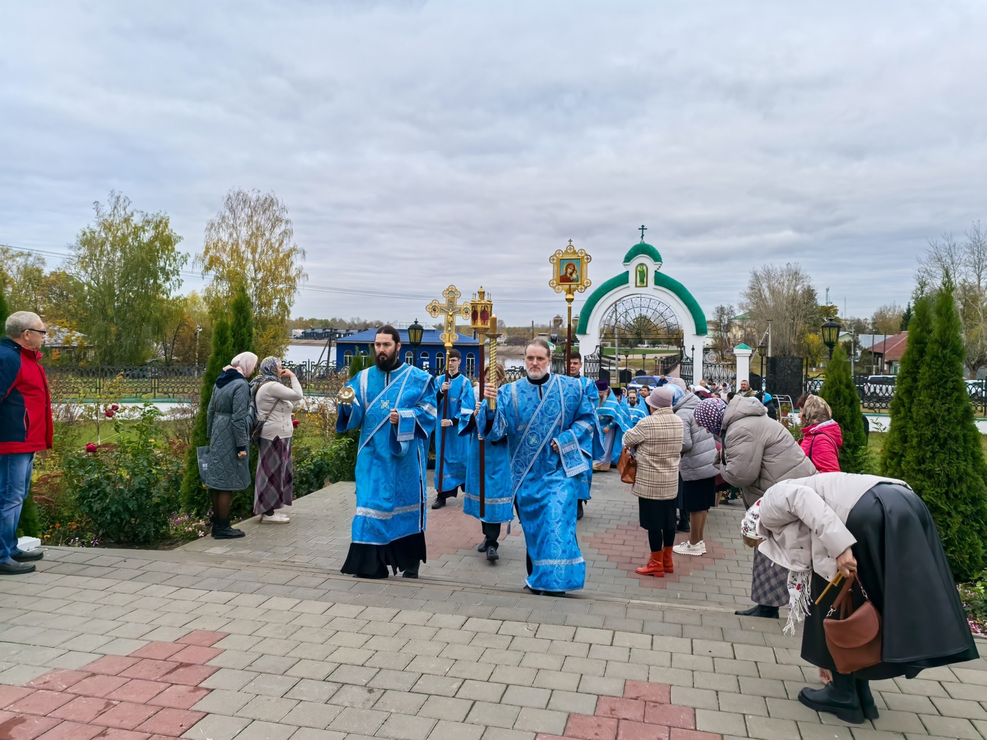 Выкса встретила ковчег с частицей ризы Пресвятой Богородицы