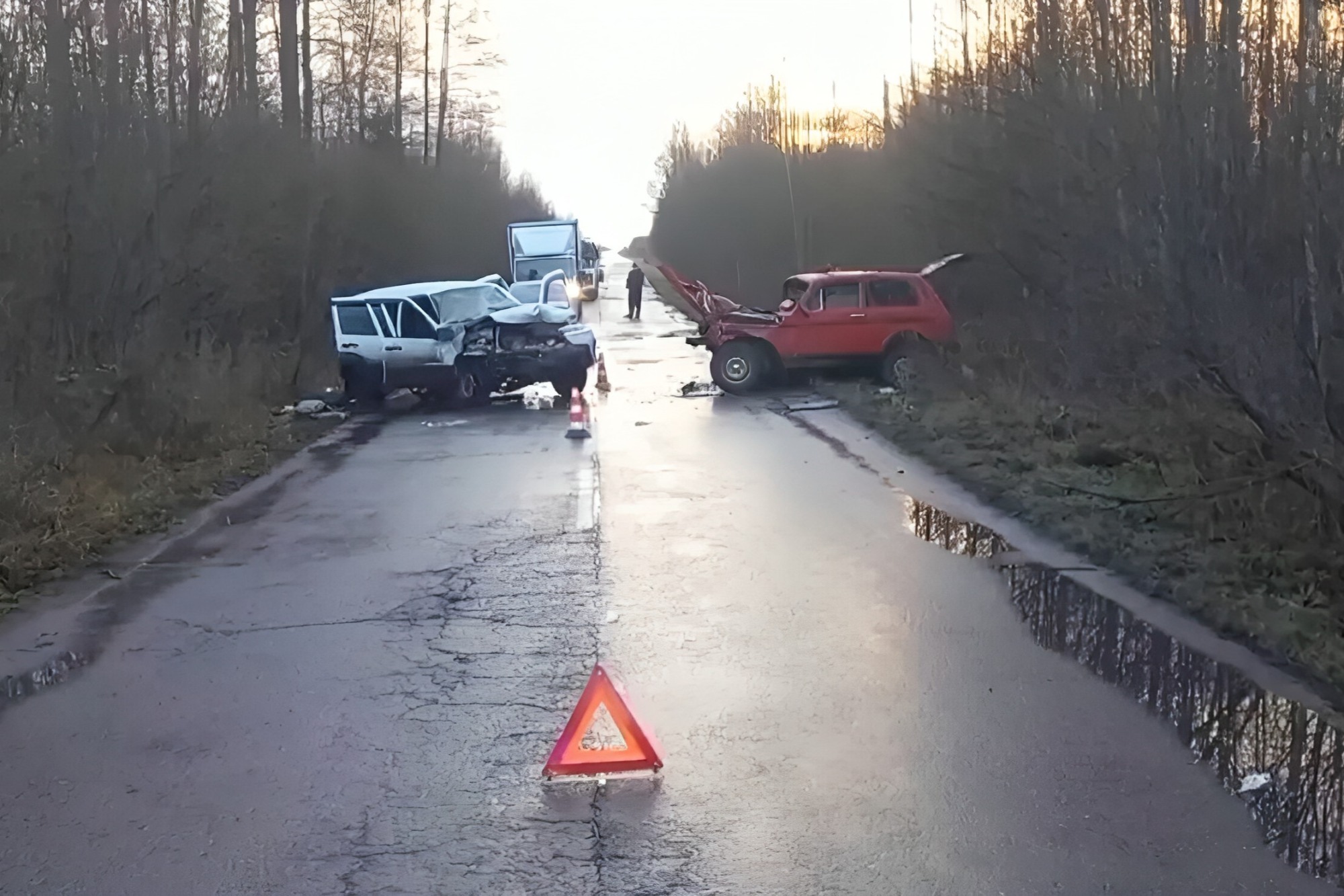 ГИБДД опубликовала фото с места смертельной аварии