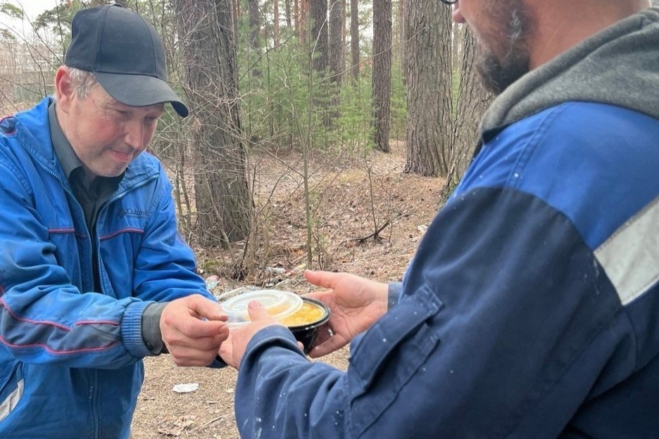 Бездомных накормят горячими обедами