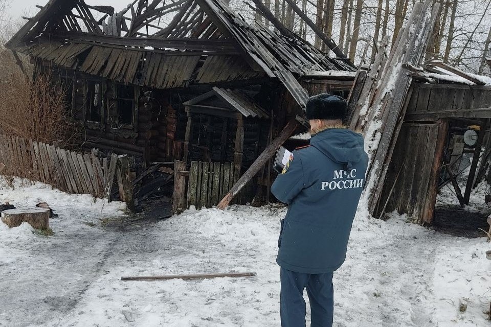 Пожар унёс жизнь мужчины в Новодмитриевке