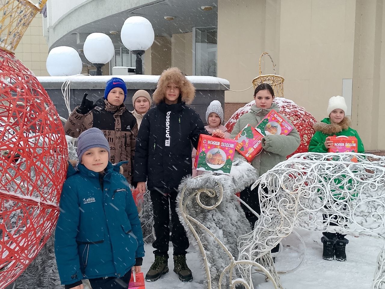 «Пеликанята» побывали на новогоднем представлении в Нижегородском цирке