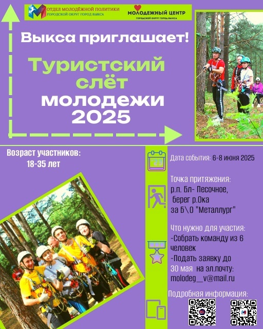 Приглашаются команды для участия в молодежном турслете