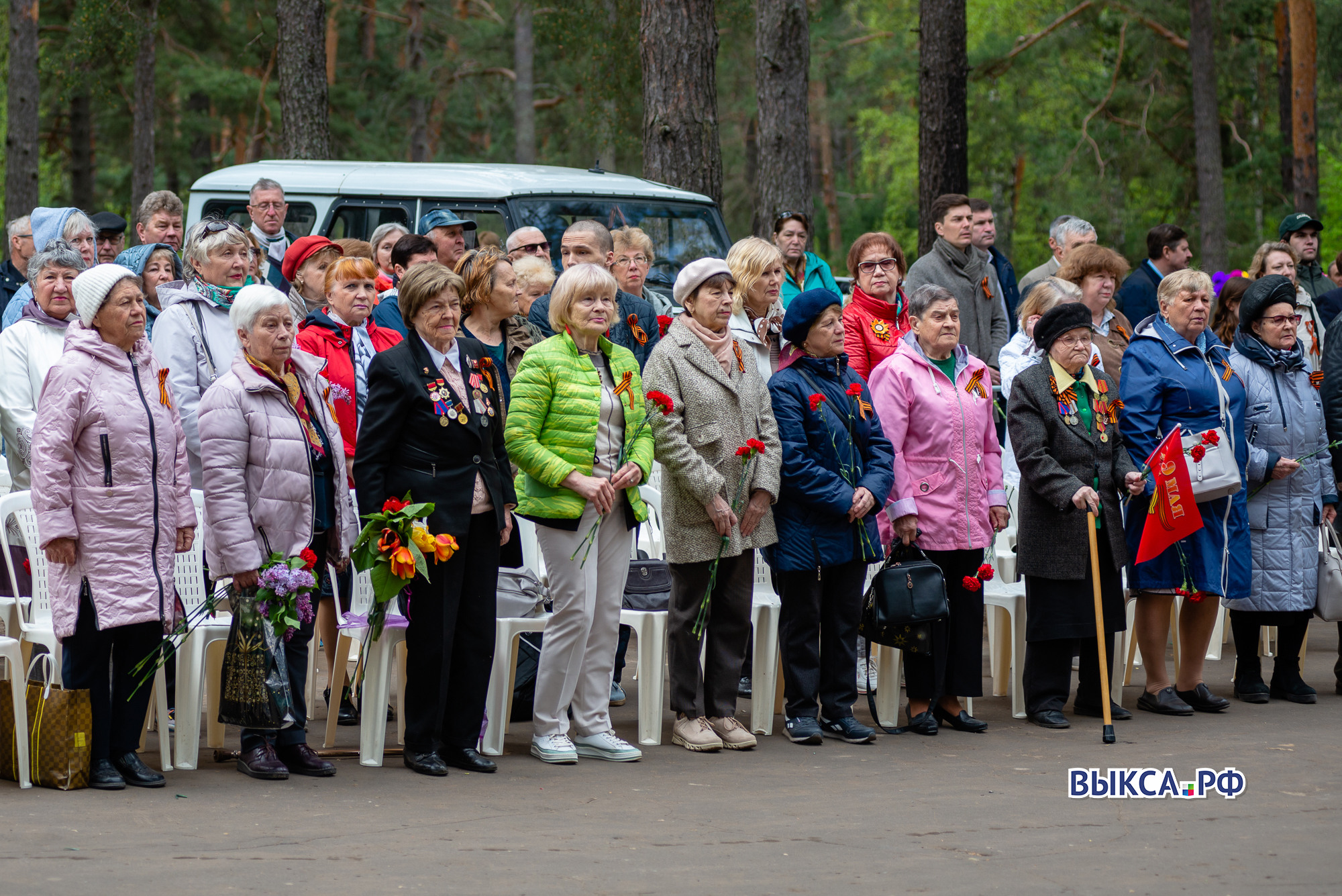 Выксунцы встретили 80-летие Победы 📸
