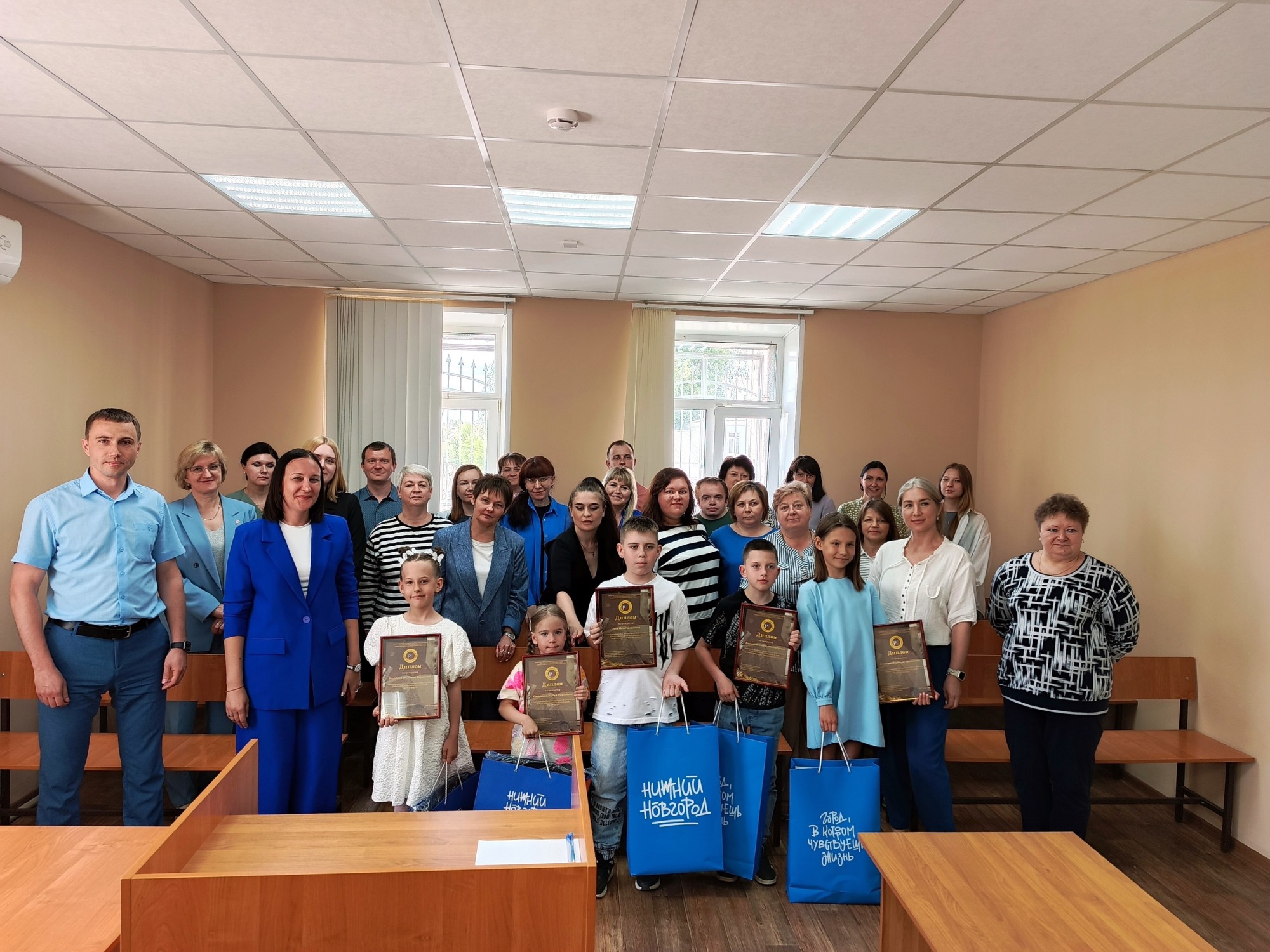 Награждение победителей конкурса ко Дню Победы прошло в Выксунском суде