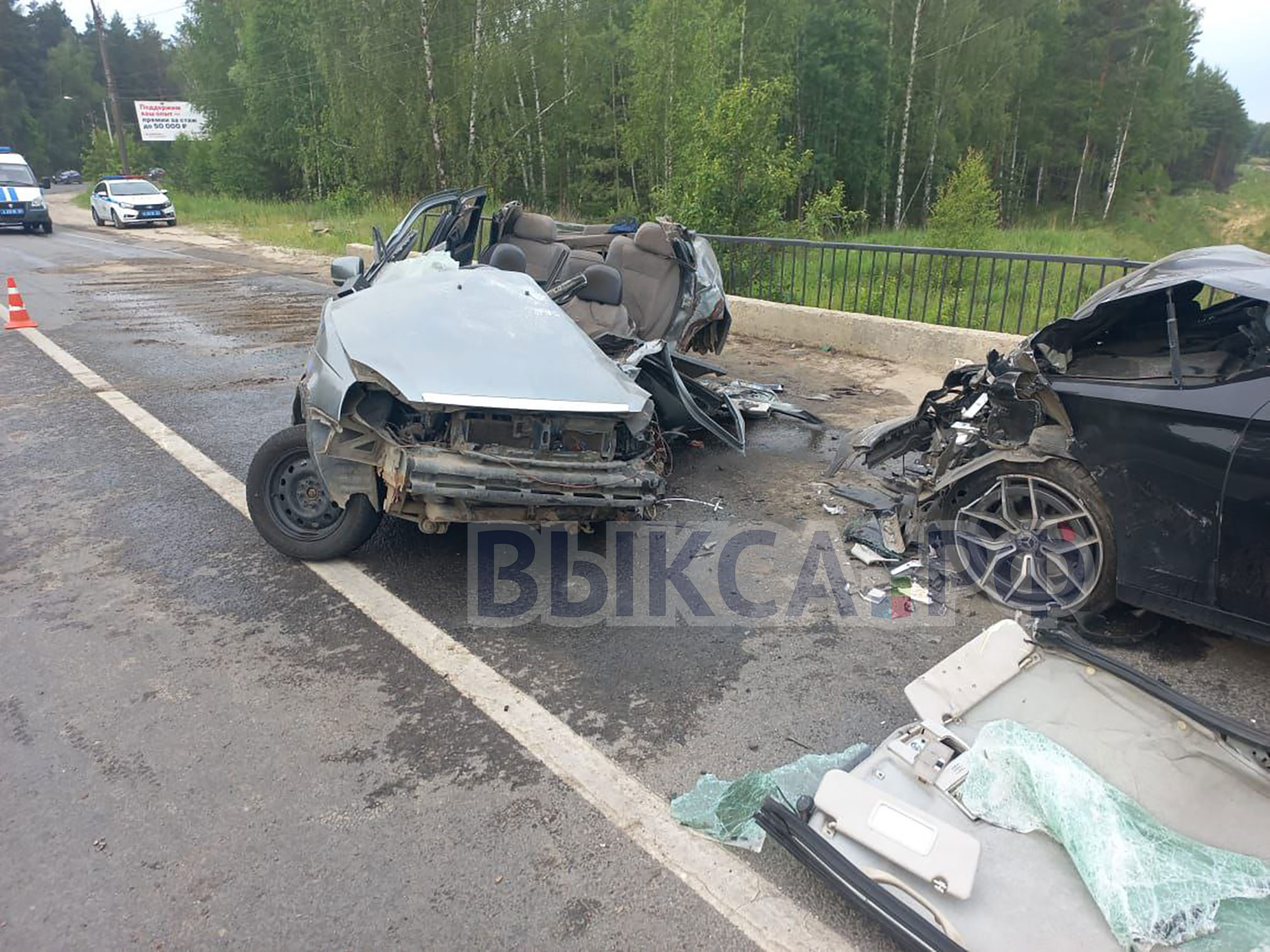 В ДТП с автомобилем Mercedes погиб мужчина