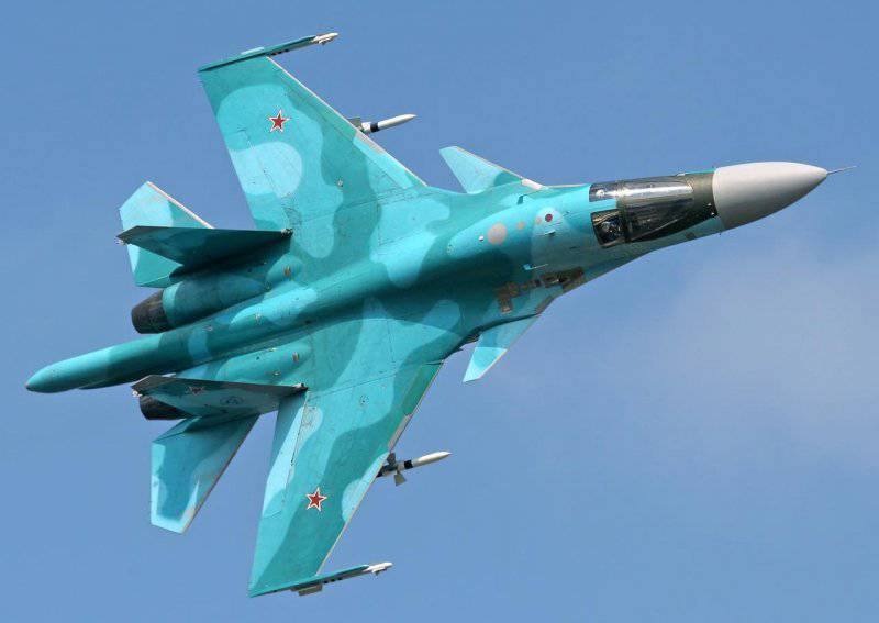 В Кулебакском районе разбился Су-34