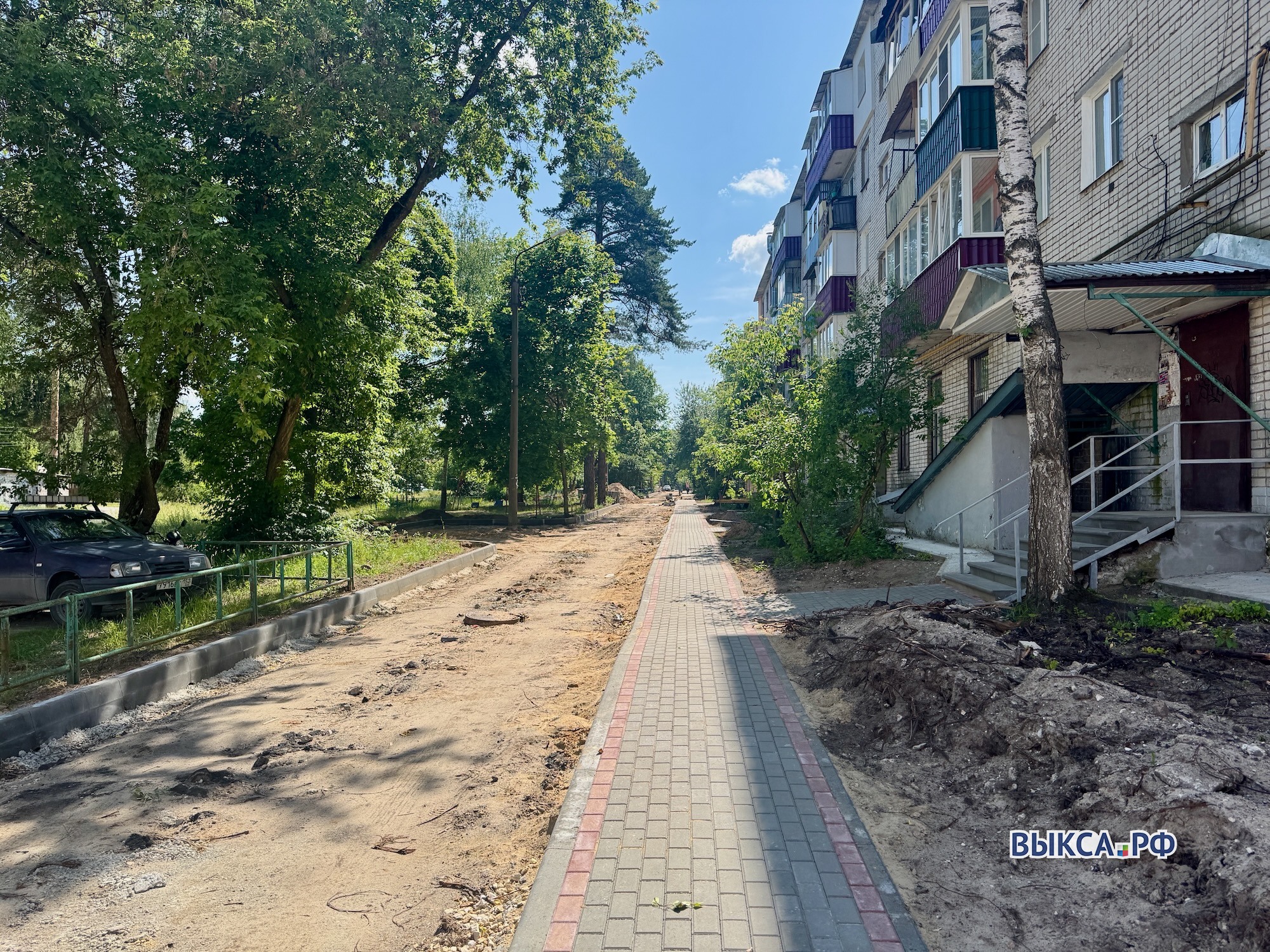Ремонт дворов в микрорайоне Гоголя