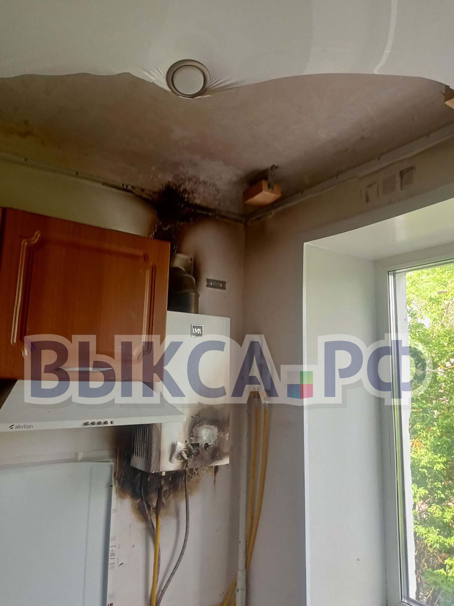 Утечка газа после ремонта привела к пожару в квартире на Красных зорях