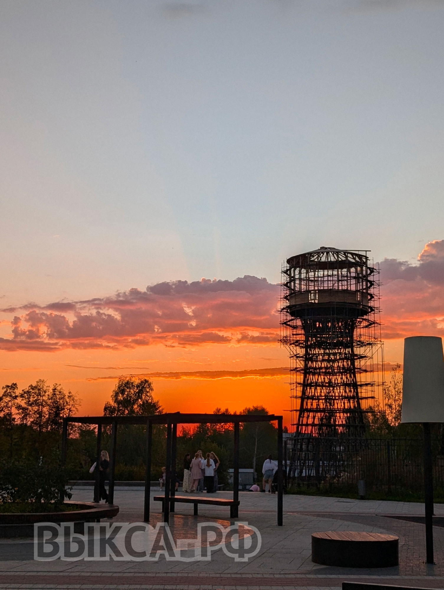 Первый осенний закат 🍂☀️