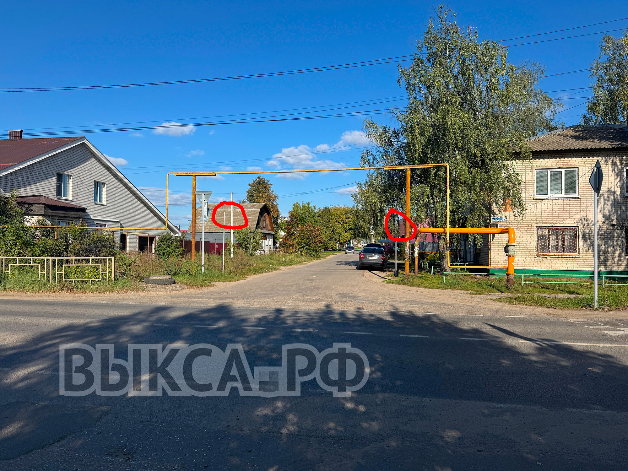 Пропали дорожные знаки на улице Салтанова