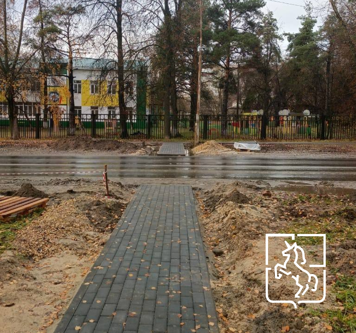 В Выксе появятся два новых пешеходных перехода