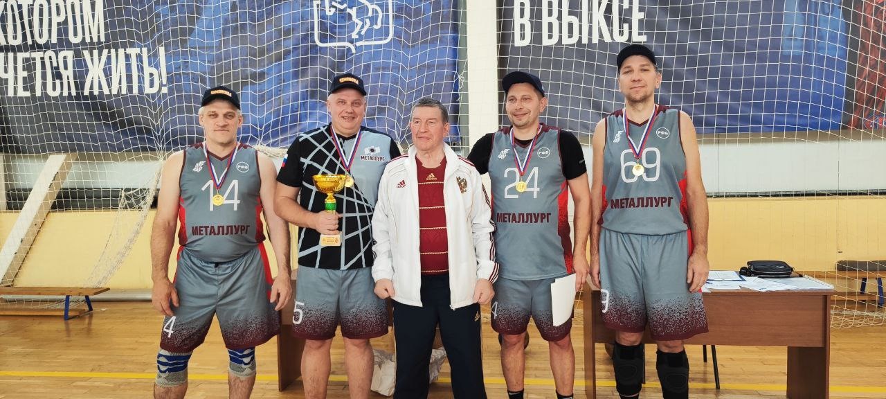 Выкса одержала победу в финале Спартакиады ветеранов по баскетболу 3×3