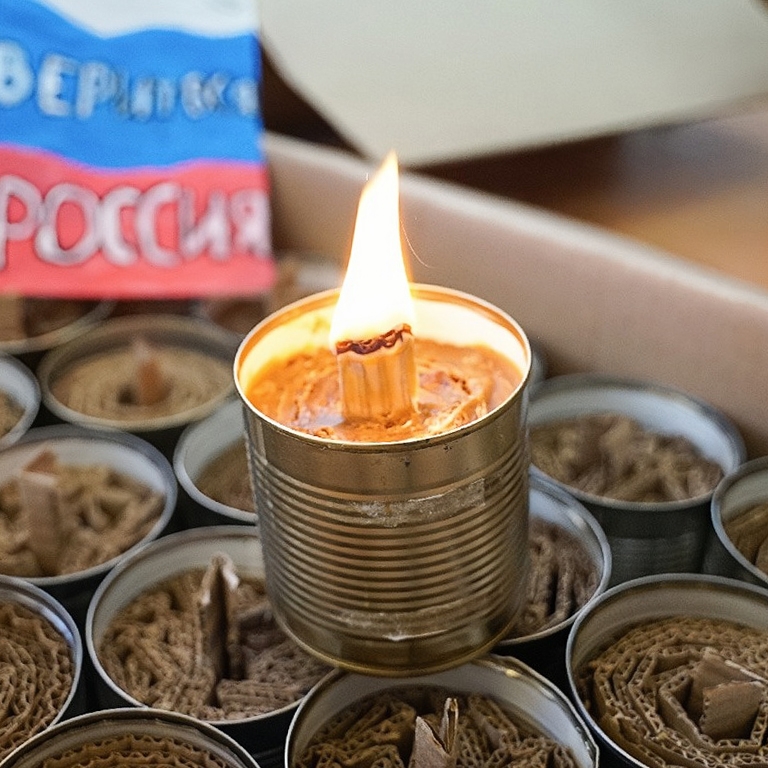 В Выксе объявлен сбор жестяных банок для изготовления окопных свечей