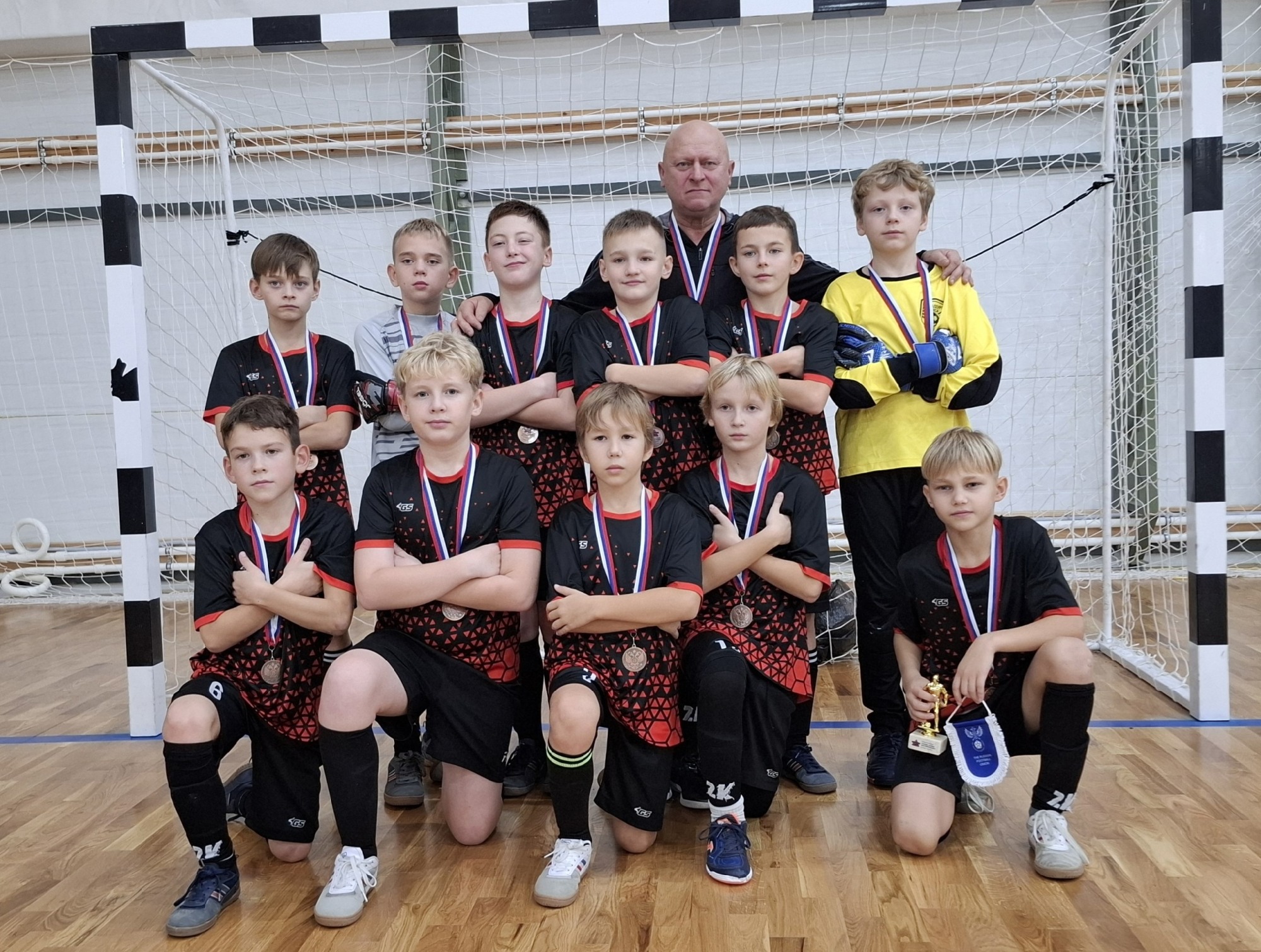 Клуб «Выксунец-Металлург-2015» завоевал бронзу в региональном турнире по футзалу