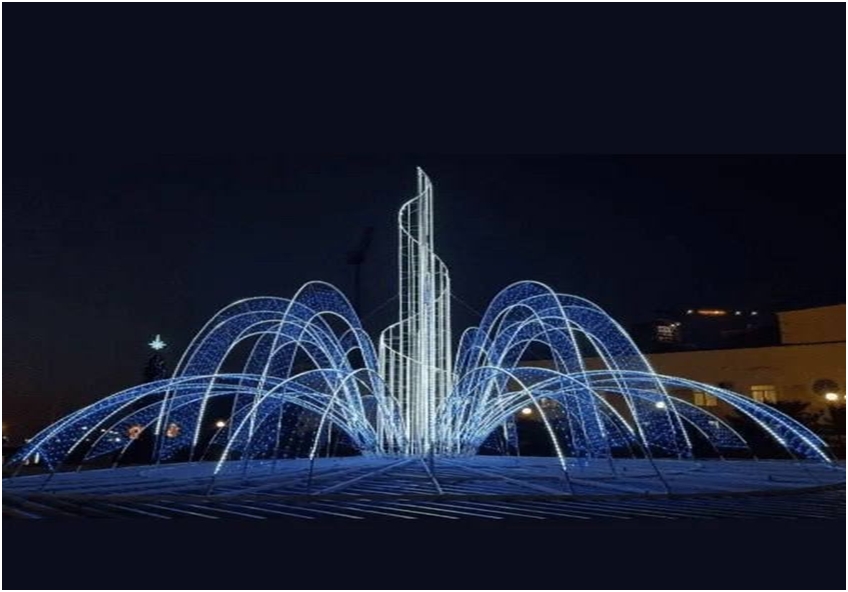 На площади Октябрьской Революции появится световой фонтан