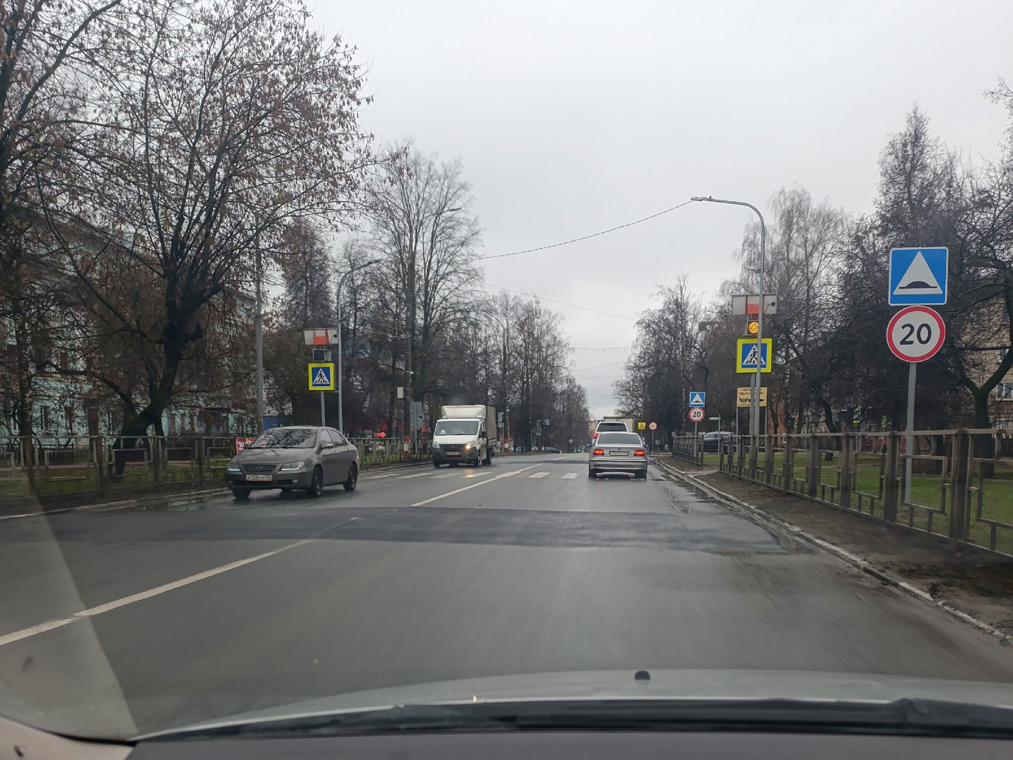 В Выксе установили новые «лежачие полицейские»