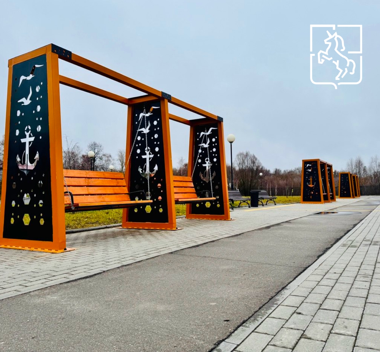 Набережная в Шиморском продолжает преображаться