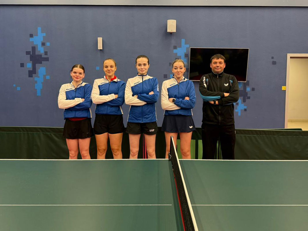 Выксунская «Жемчужина» завершила первый тур Чемпионата России по настольному теннису Высшей лиги среди женщин