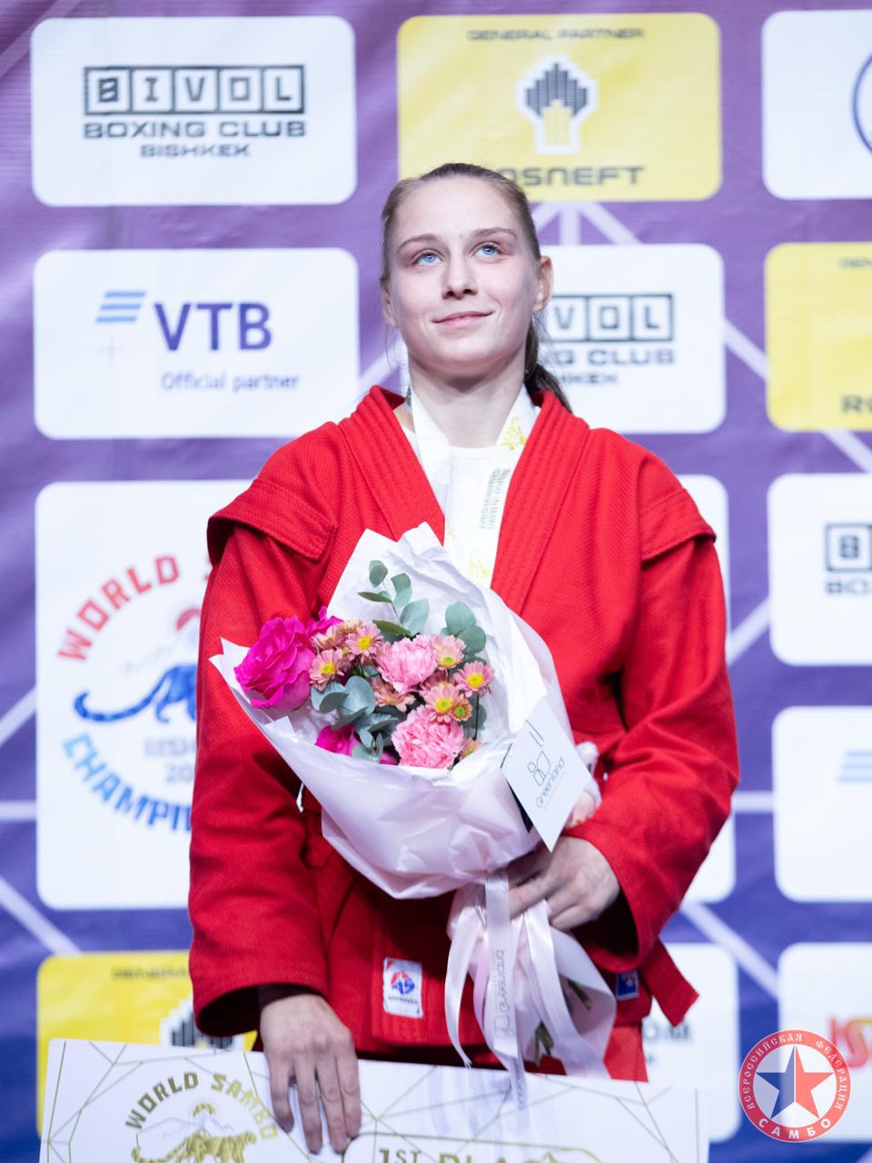 Маргарита Барнева стала чемпионкой мира по самбо