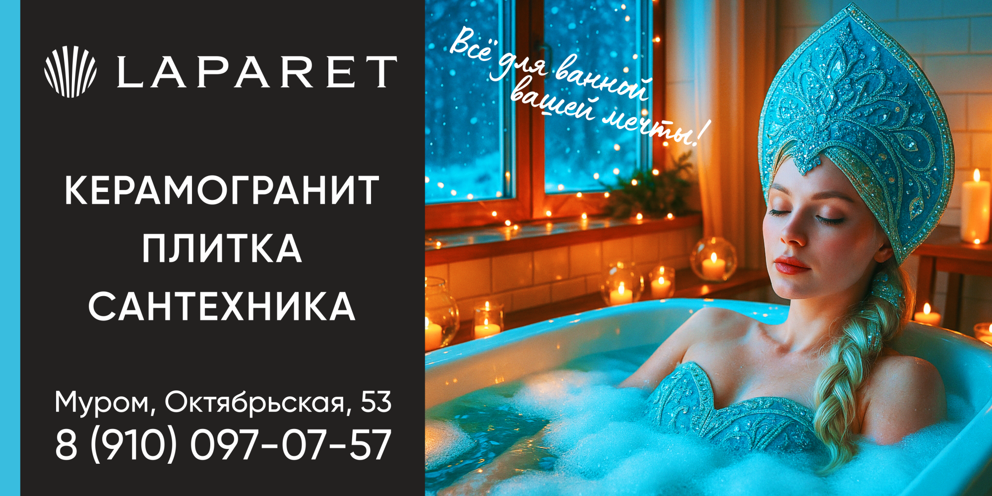 Фирменный салон плитки и керамогранита Laparet