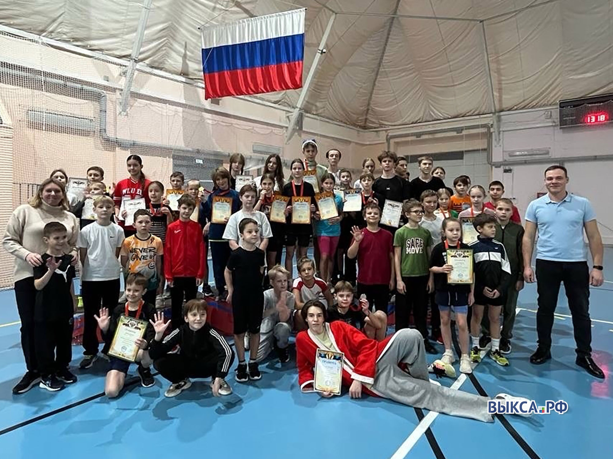 Первенство Выксы и споршколы «Спартак» по легкой атлетике прошло в ФОКе «Олимп»