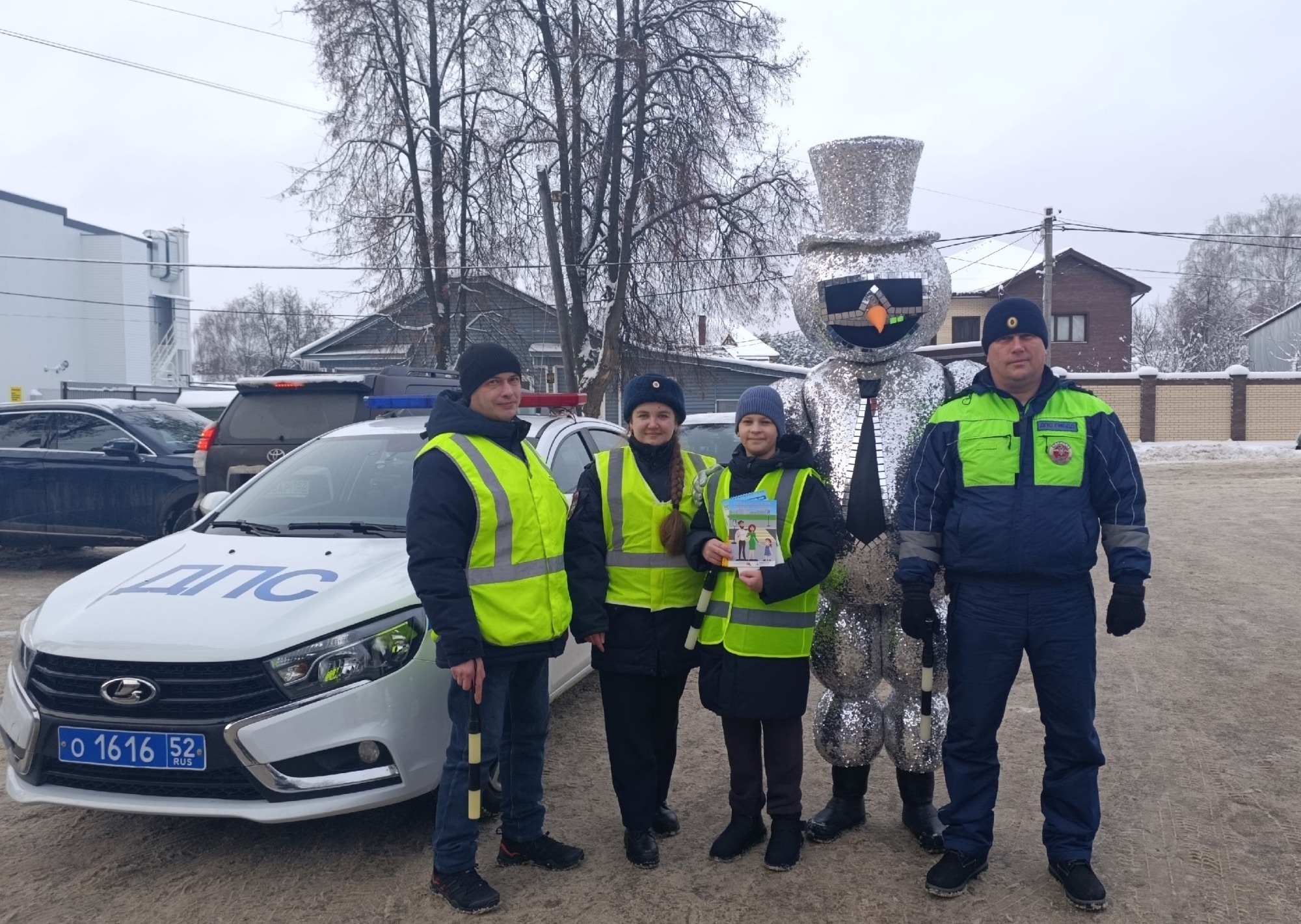 Мечты сбываются: мальчик из Выксы на день стал инспектором ГИБДД