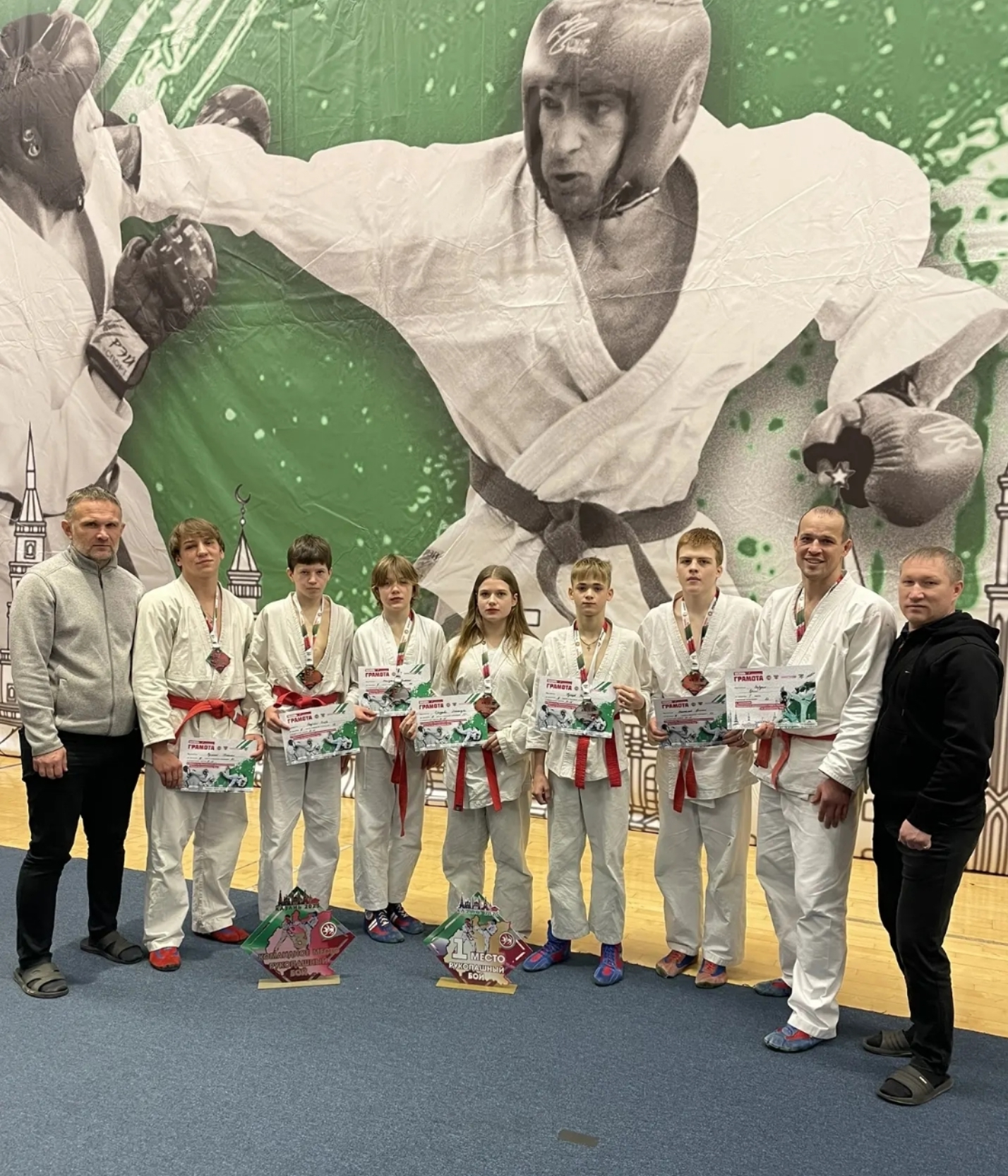 Выксунские рукопашники завоевали медали на первенстве и чемпионате ПФО