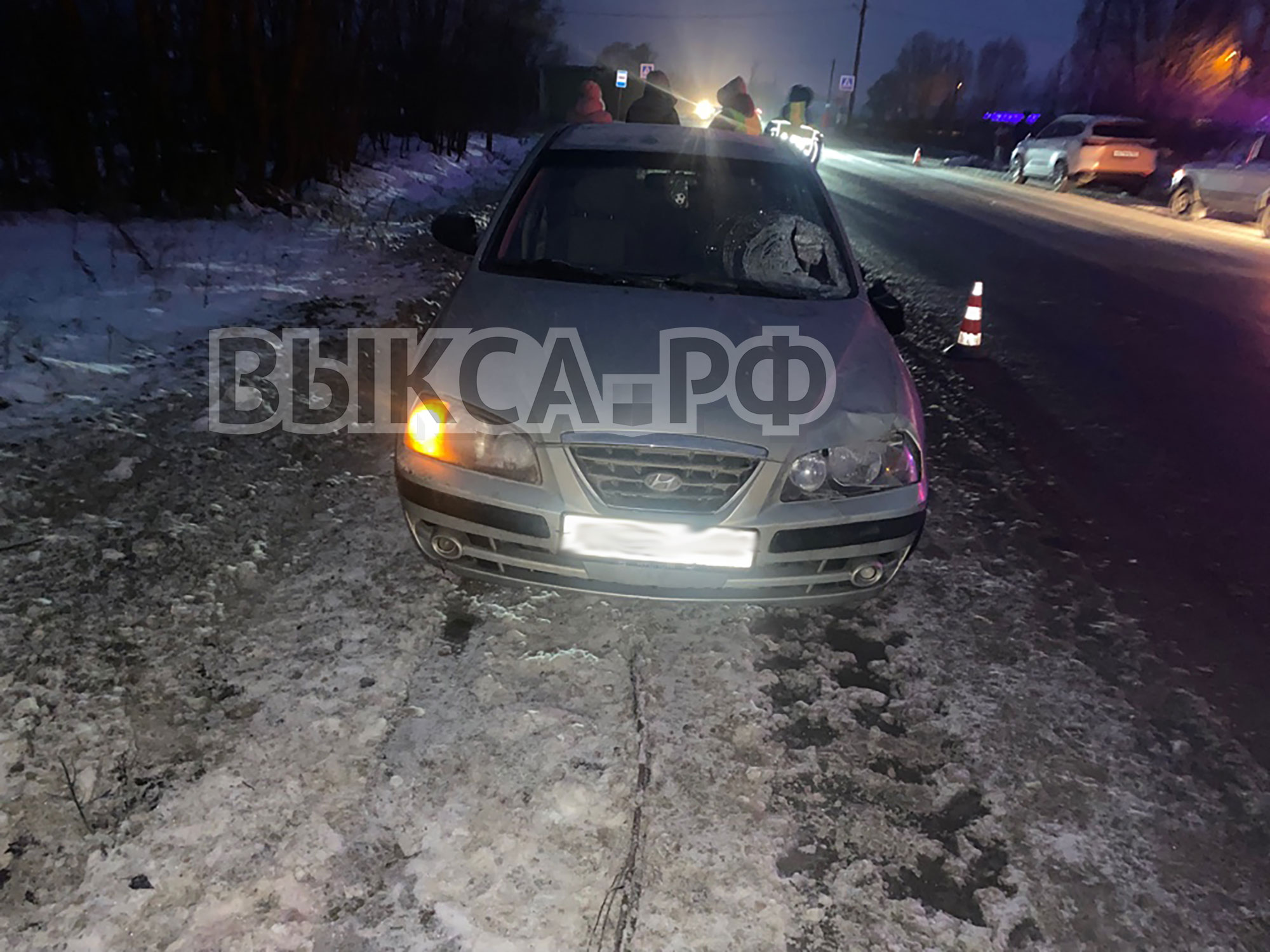 Женщина погибла под колесами Hyundai Elantra в районе поселка Мирный